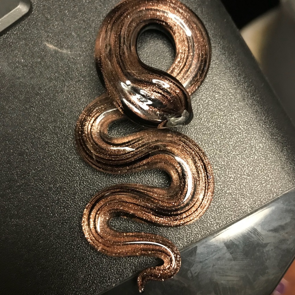 Murano Glass Snake pendant